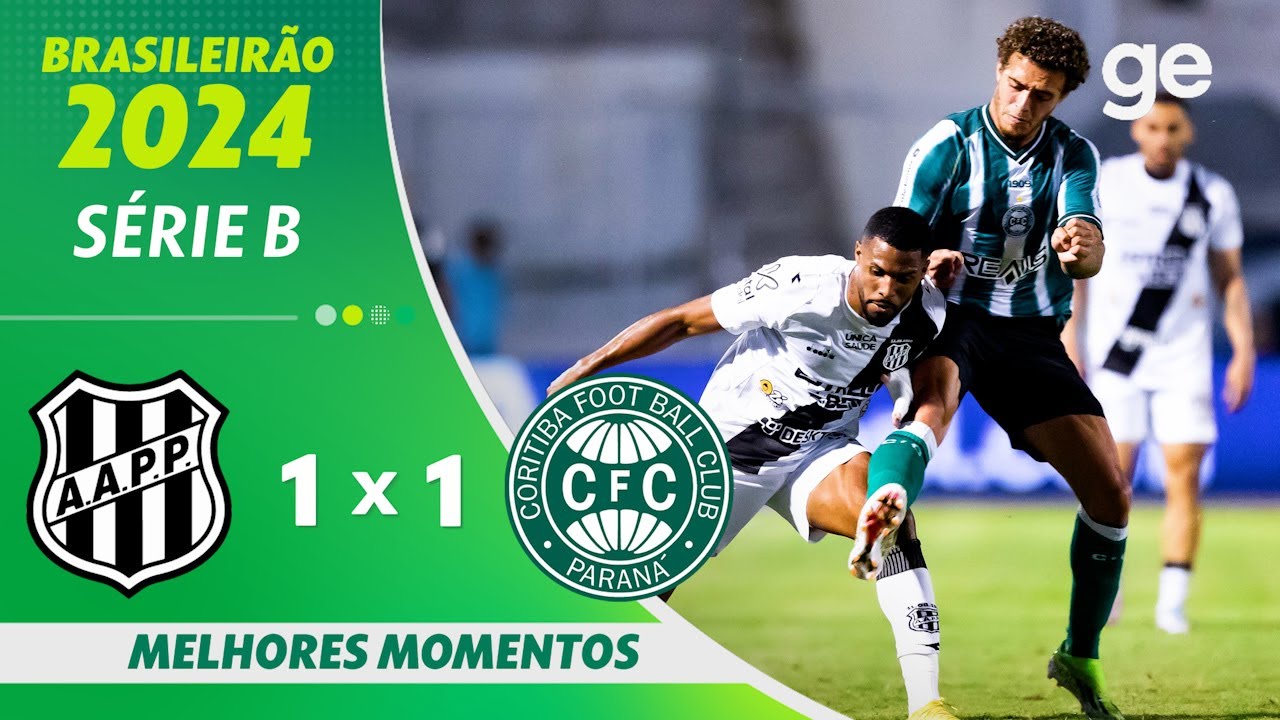 PONTE PRETA 1 X 1 CORITIBA | MELHORES MOMENTOS | 1ª RODADA | SÉRIE B 2024 | ge.globo