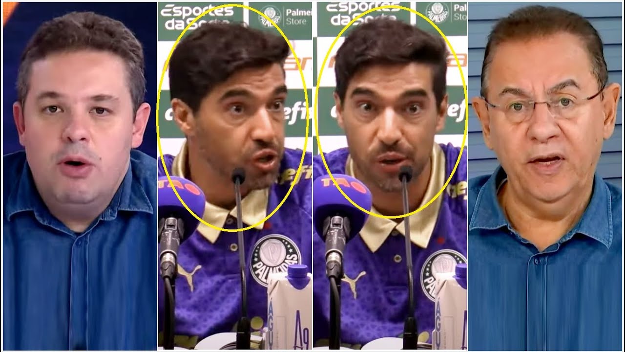 “Pra mim, essas RECLAMAÇÕES do Abel são…” Declarações após Santos x Palmeiras GERAM DEBATE