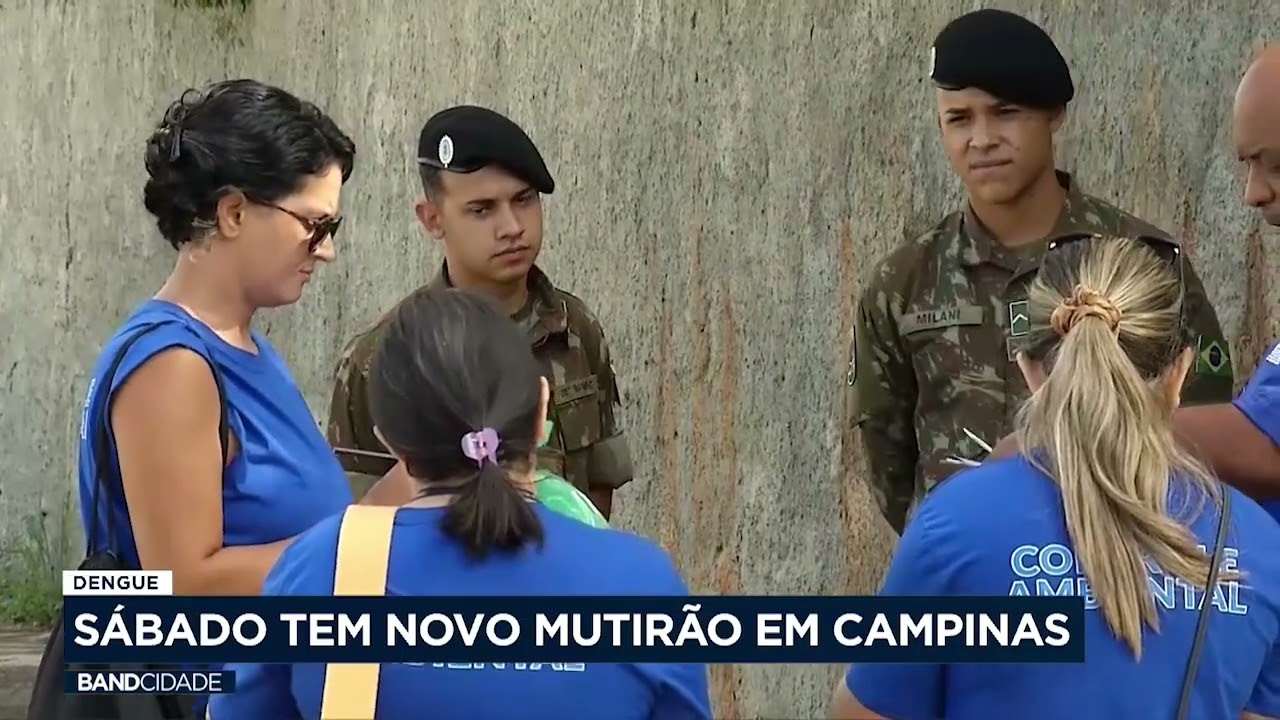 Prefeitura de Campinas realiza mutirão contra a dengue neste sábado