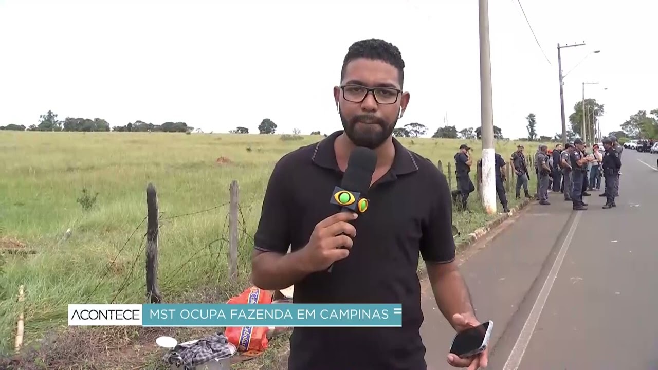 Prefeitura retira famílias de ocupação do MST em fazenda de Campinas