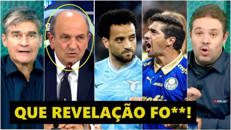 QUE FO**! “Gente, o diretor da Lazio REVELOU que o Felipe Anderson…” REFORÇO do Palmeiras EXALTADO