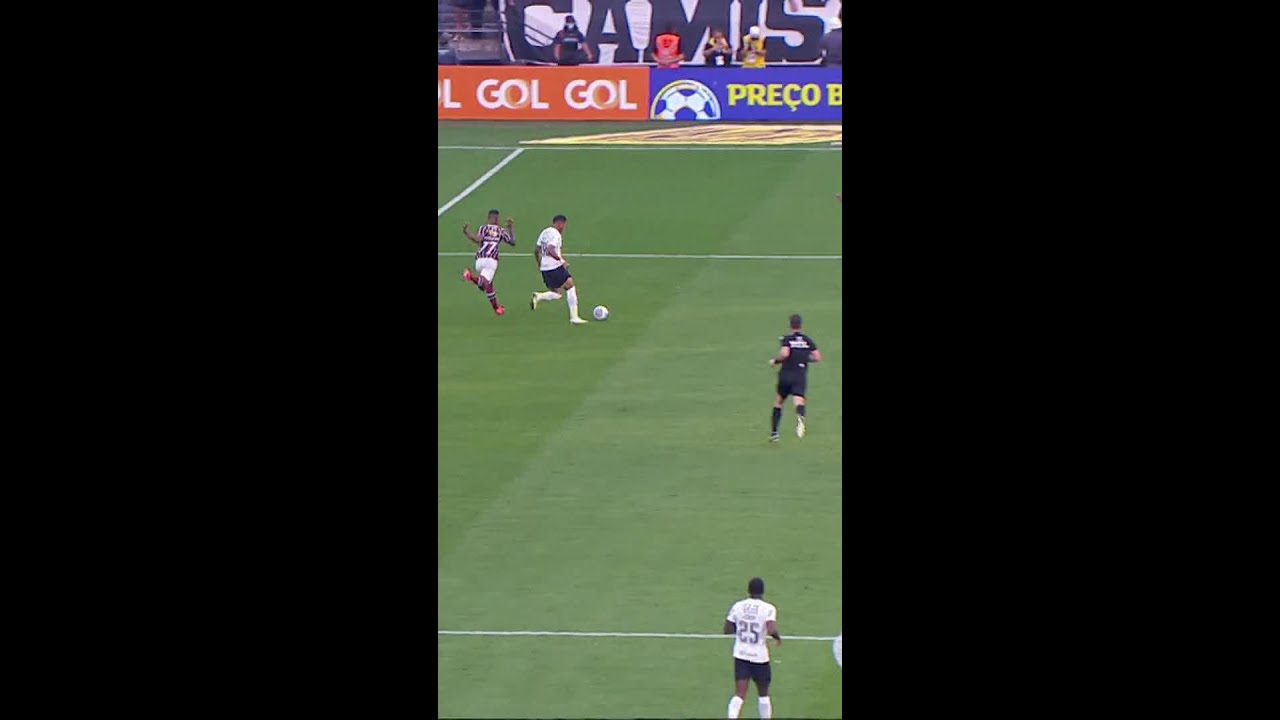 QUE PINTURA! WESLEY LEVOU TODO MUNDO! CORINTHIANS X FLUMINENSE | #shorts | ge.globo