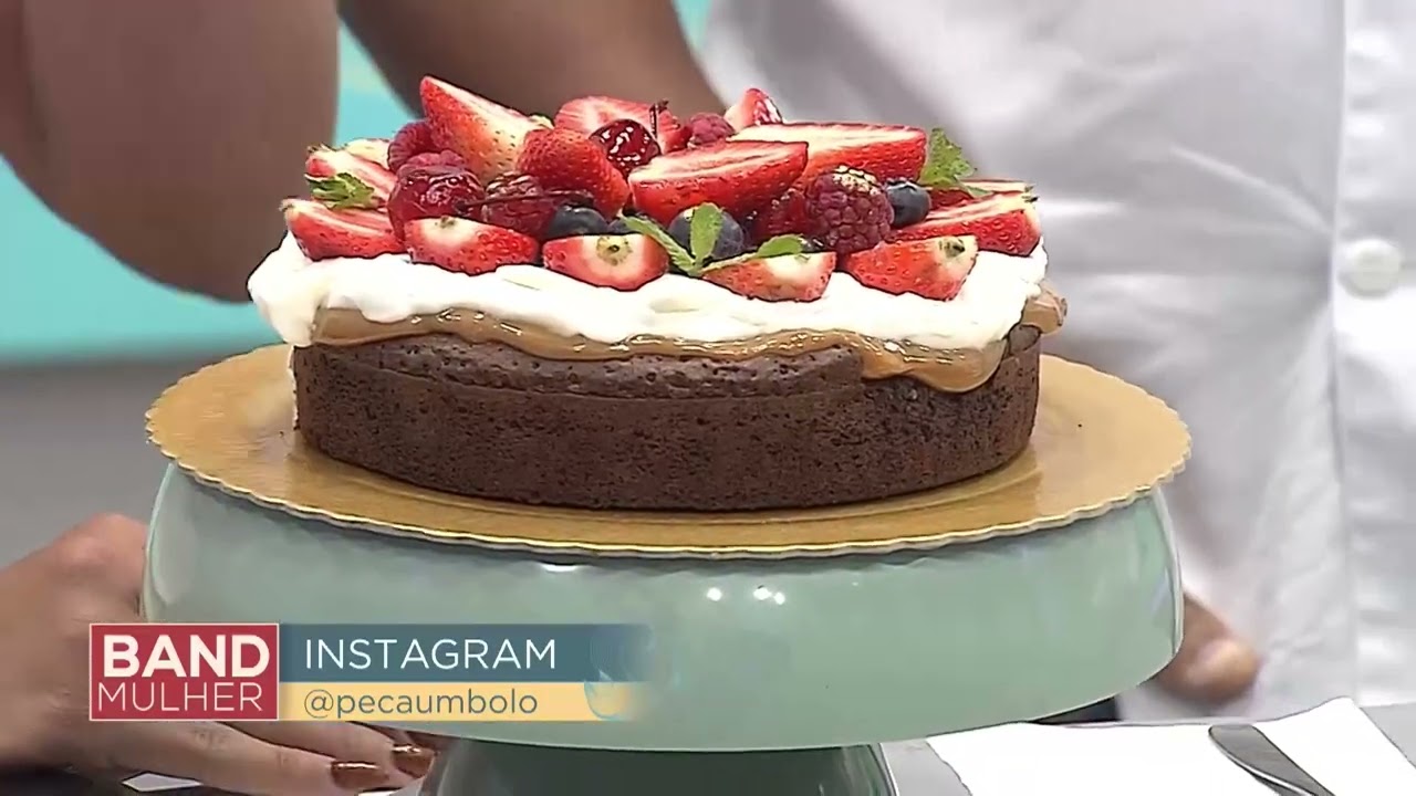 Receita de brownie de chocolate meio amargo