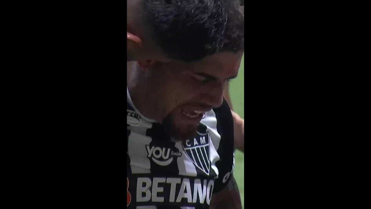 RUBENS DEIXA O CAMPO CHORANDO APÓS LESÃO | ATLÉTICO-MG x CRICIÚMA | #shorts | ge.globo