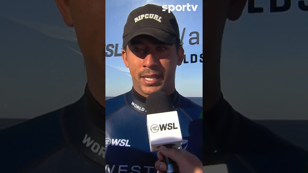 SAMUEL PUPO CHORA AO ELIMINAR O IRMÃO MIGUEL DO RESTANTE DA TEMPORADA | WSL 2024 | #shorts | sportv