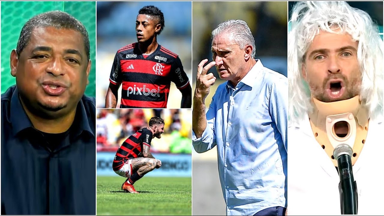 “SÃO FROUXOS! Alguém do Flamengo TEM QUE TER CORAGEM para…” DEBATE FERVE sobre Tite!