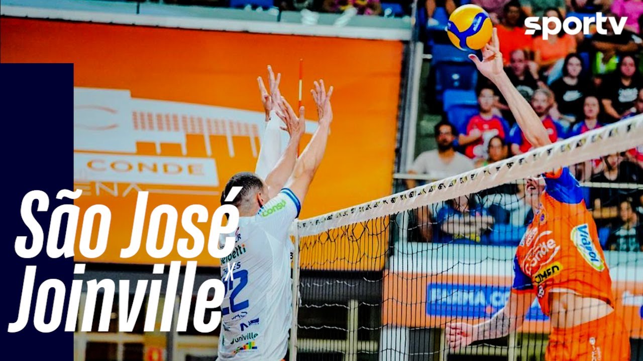 SÃO JOSÉ 1 X 3 JOINVILLE | MELHORES MOMENTOS | SUPERLIGA MASCULINA DE VÔLEI | sportv