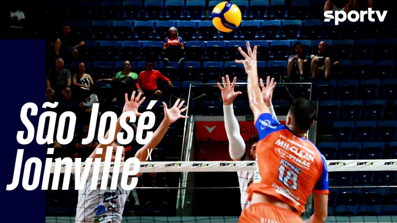 SÃO JOSÉ 1 X 3 JOINVILLE | MELHORES MOMENTOS | QUARTAS DE FINAL DA SUPERLIGA MASCULINA | sportv