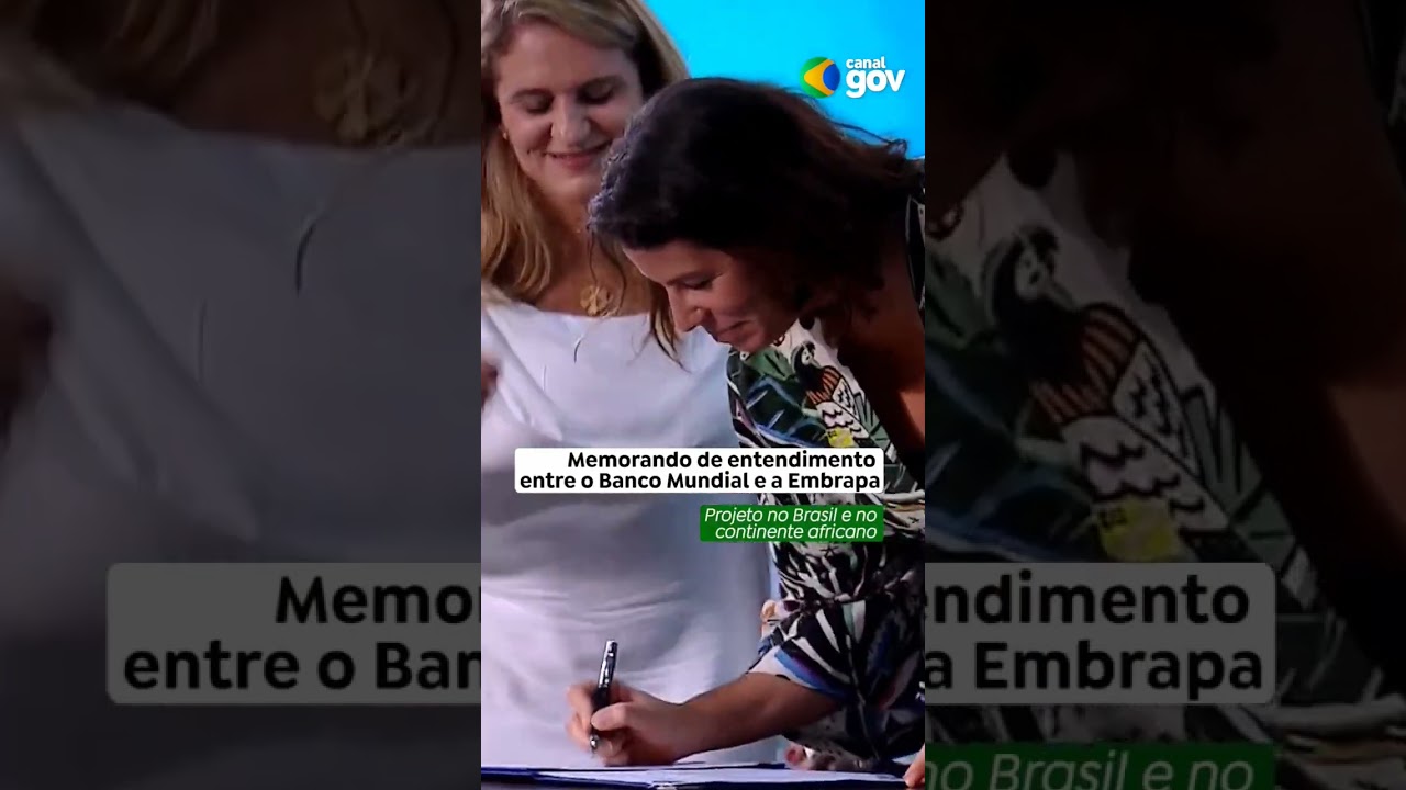 Sete acordos na abertura das celebrações em torno dos 51 anos da Embrapa. #lula #agropecuaria #agro