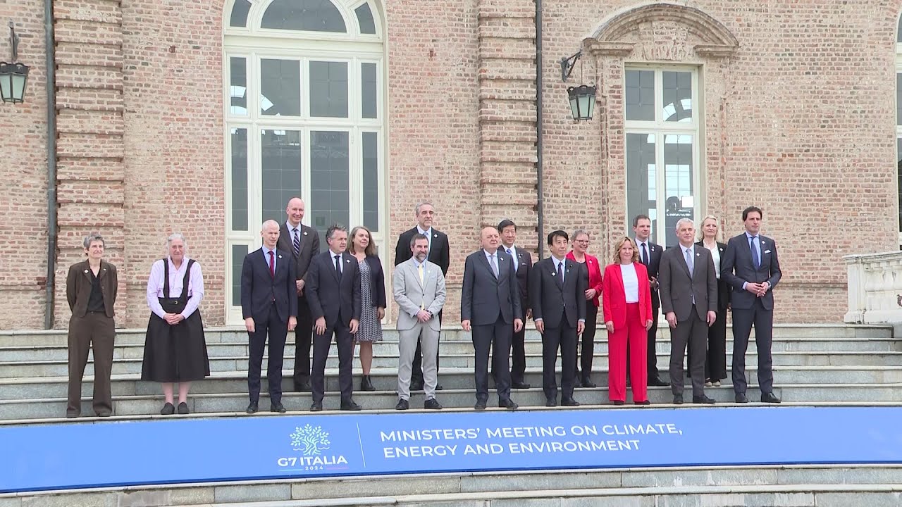 Sob pressão, G7 inicia reunião na Itália sobre mudança climática | AFP