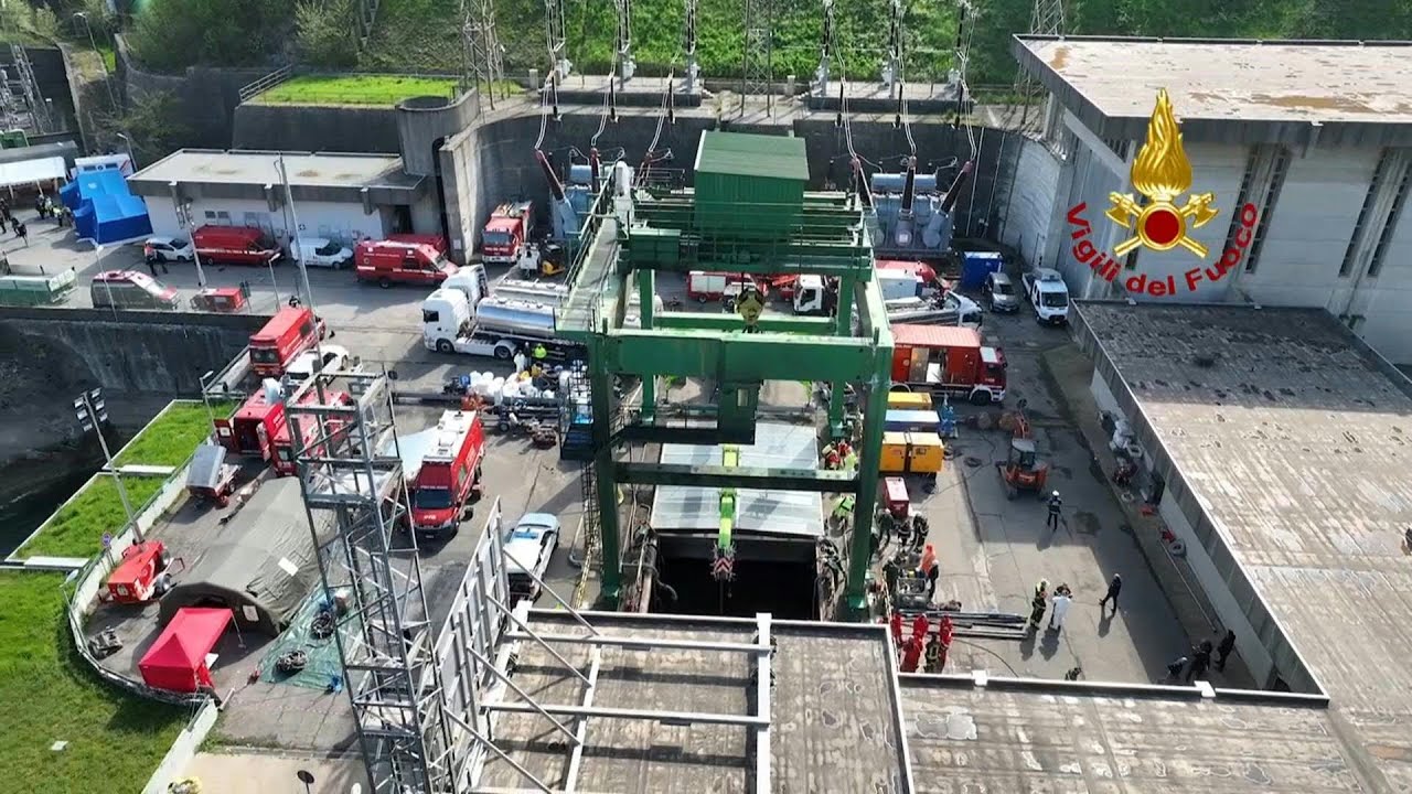 Sobe número de mortos em explosão em hidrelétrica italiana da Enel | AFP