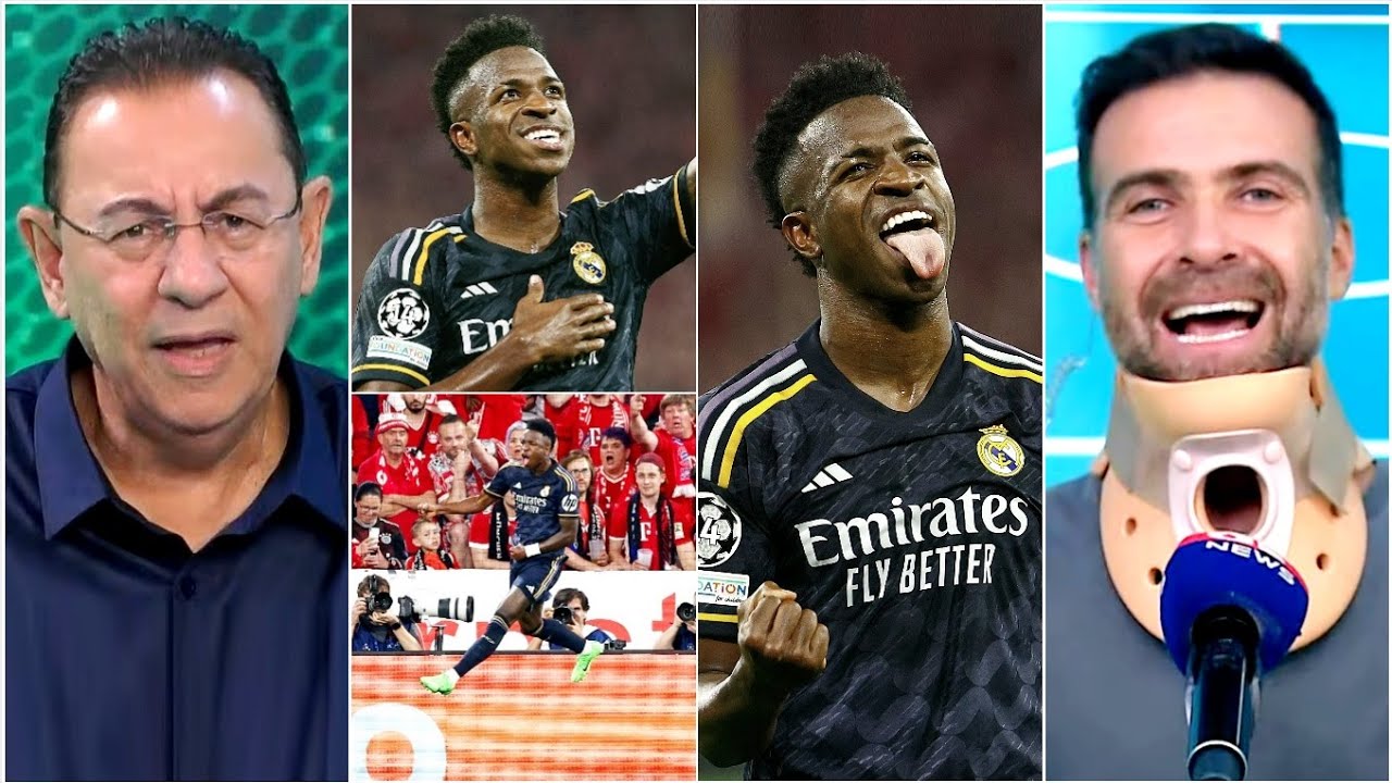 “VAI DAR POLÊMICA, mas EU FALO: o Vinicius Júnior pra mim…” DOIS GOLS em Bayern x Real EXALTADOS!