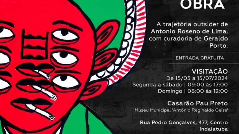 Casaro Pau Preto recebe a exposio “A.R.L. Vida e Obra” a partir do dia 15 de maio
