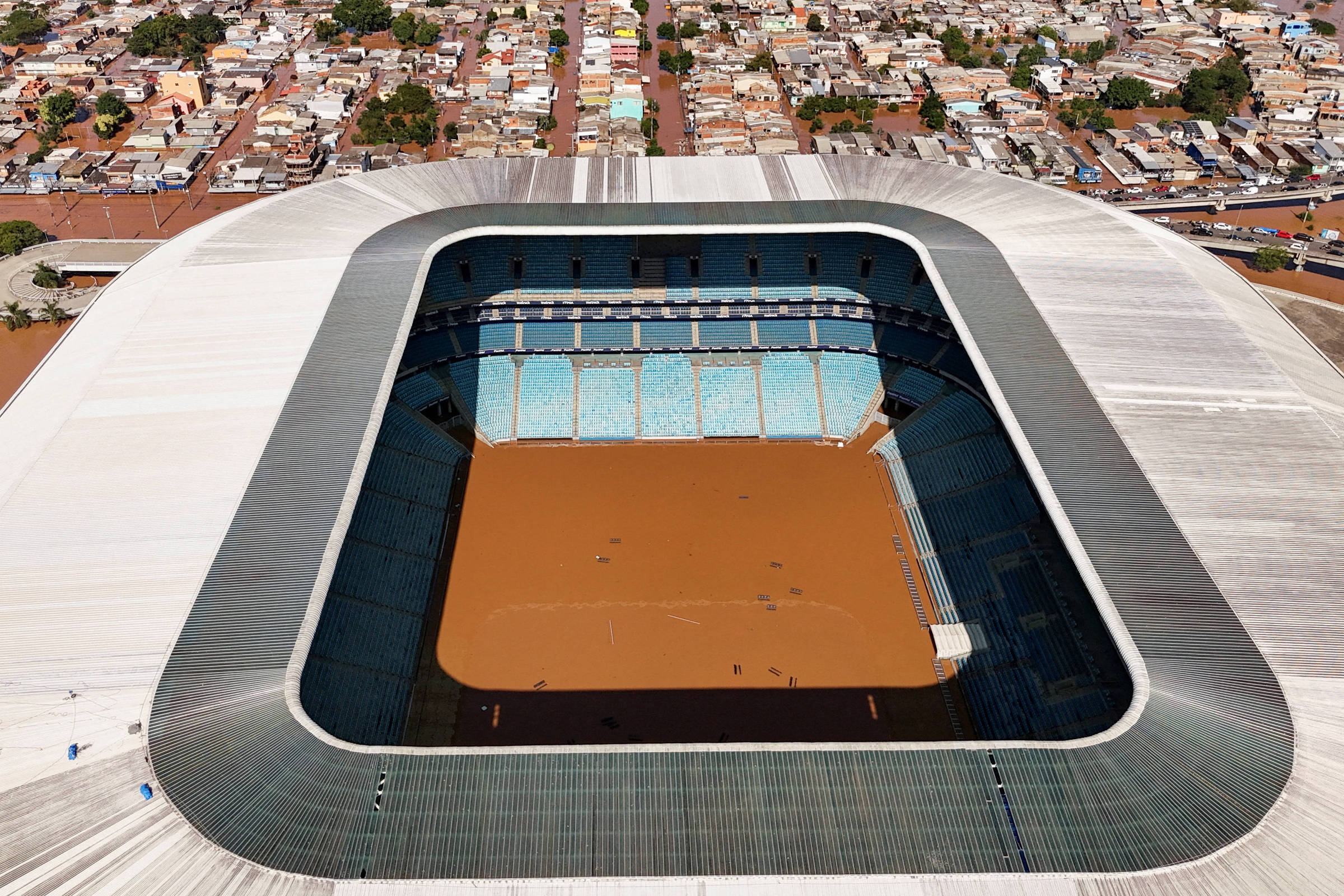 Com enchentes no RS, entra água no Campeonato Brasileiro – 07/05/2024 – O Mundo É uma Bola