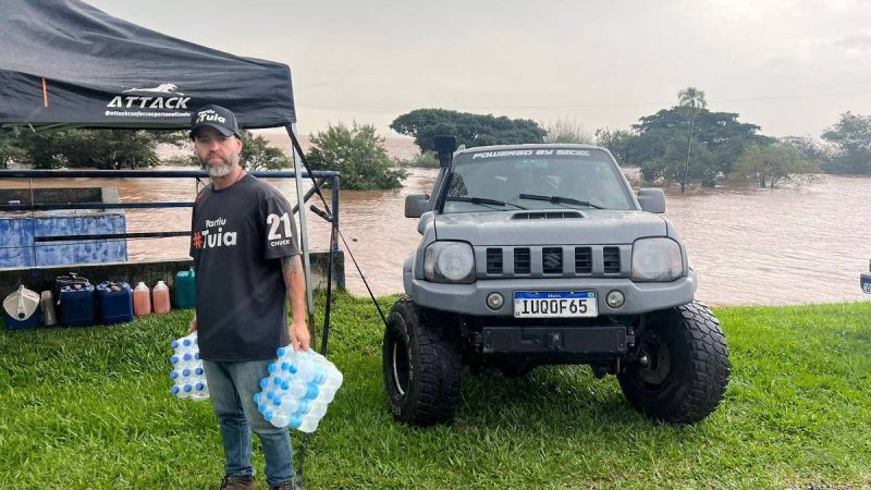 Trilheiros e off-roaders se juntam aos resgates no RS – 09/05/2024 – É Logo Ali