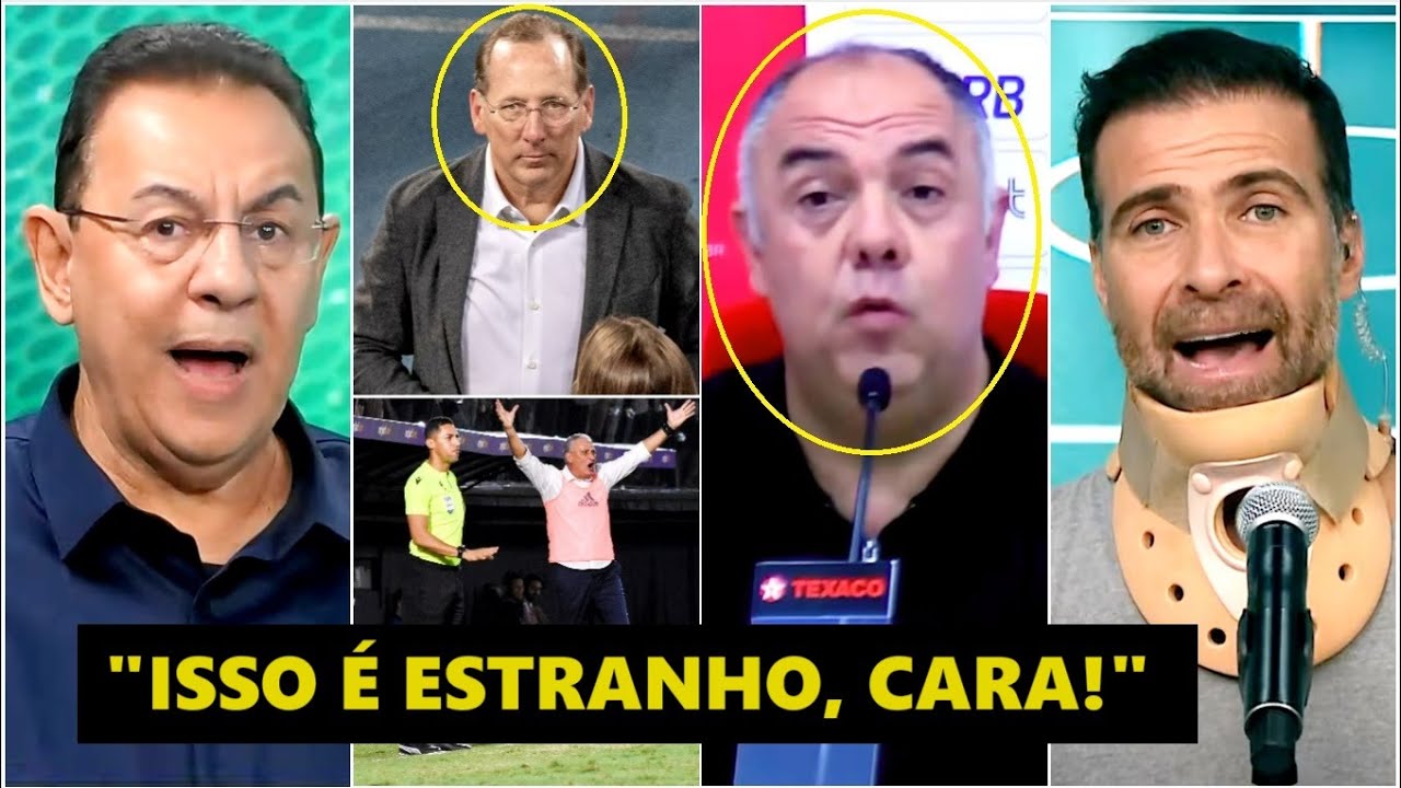 “A CBF CLARAMENTE TÁ COM MEDO do Textor! Essa RECLAMAÇÃO do Flamengo…” ARBITRAGEM PROVOCA DEBATE!