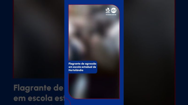 AGRESSÃO 🚨 Uma aluna de 12 anos de Hortolândia foi agredida e alunos filmaram o momento.