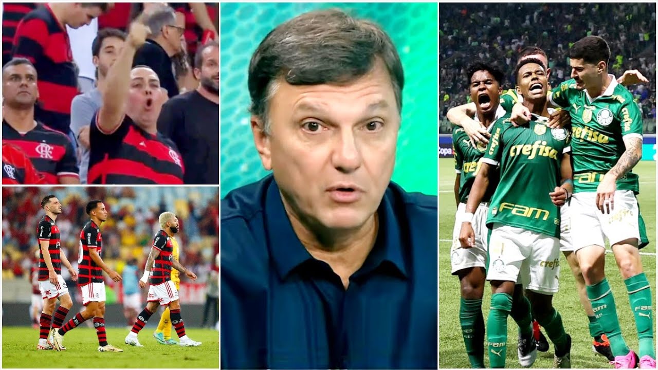“AQUILO É DOENTIO! A torcida do Palmeiras NÃO TEM ISSO!” Mauro Cezar cita VAIAS no Flamengo e OPINA!