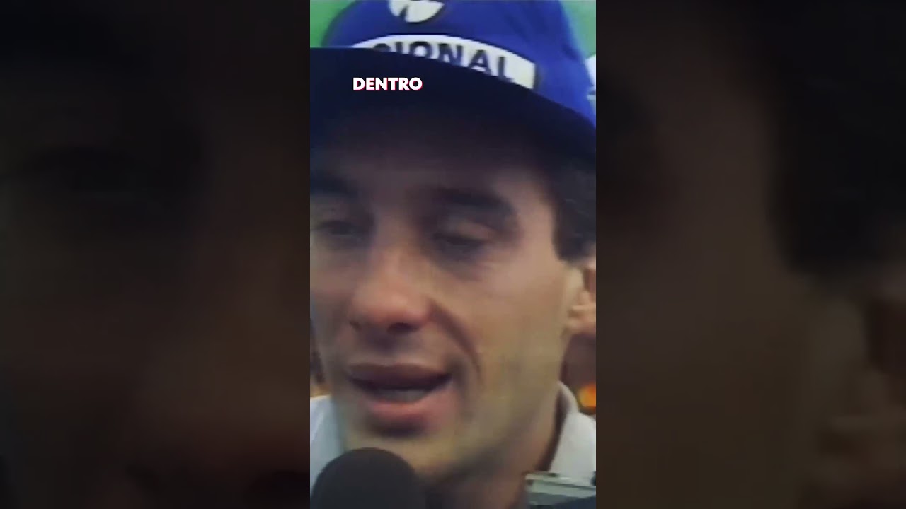 AYRTON SENNA: EMOÇÃO AO FALAR SOBRE O FUTURO EM 1988 | #shorts | ge.globo