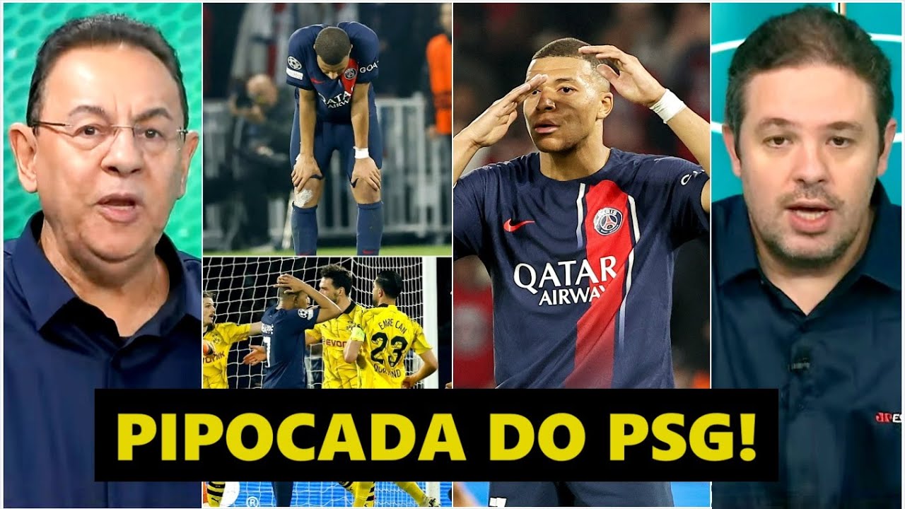 “CADÊ O MBAPPÉ??? Cara, essa foi a PIOR ELIMINAÇÃO do PSG porque…” Dortmund na FINAL da Champions!