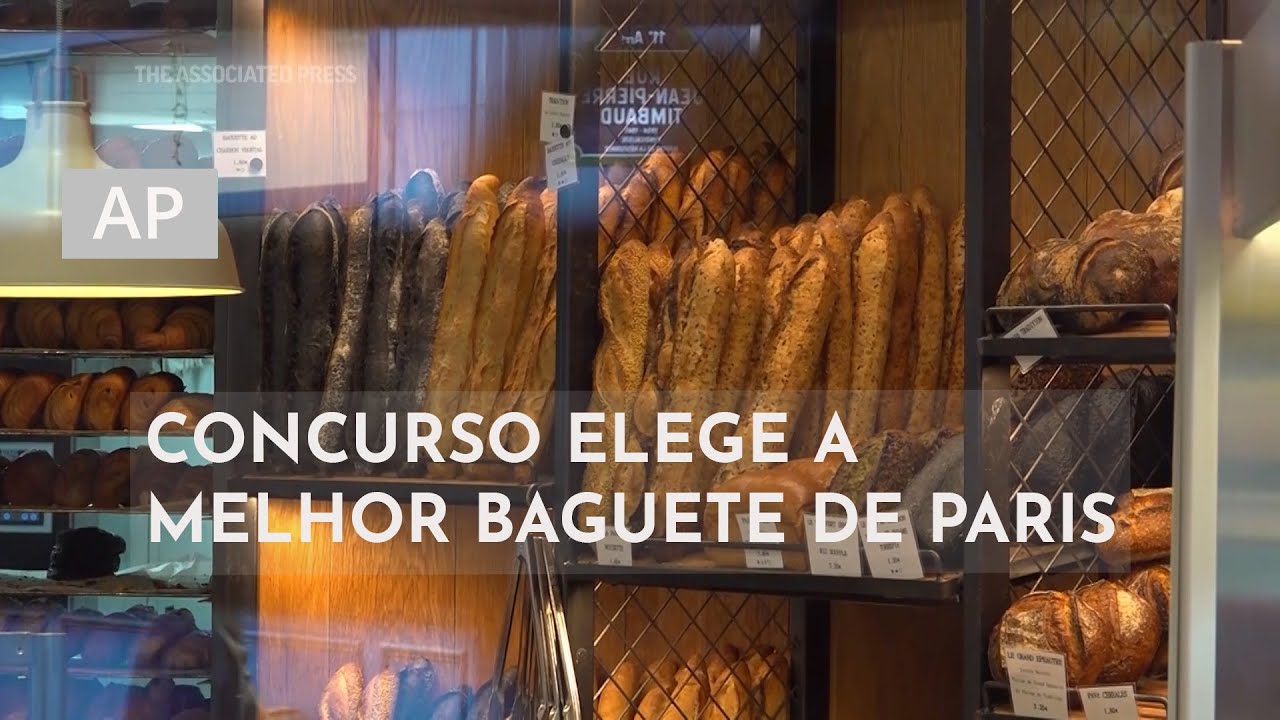 Concurso elege a melhor baguete de Paris
