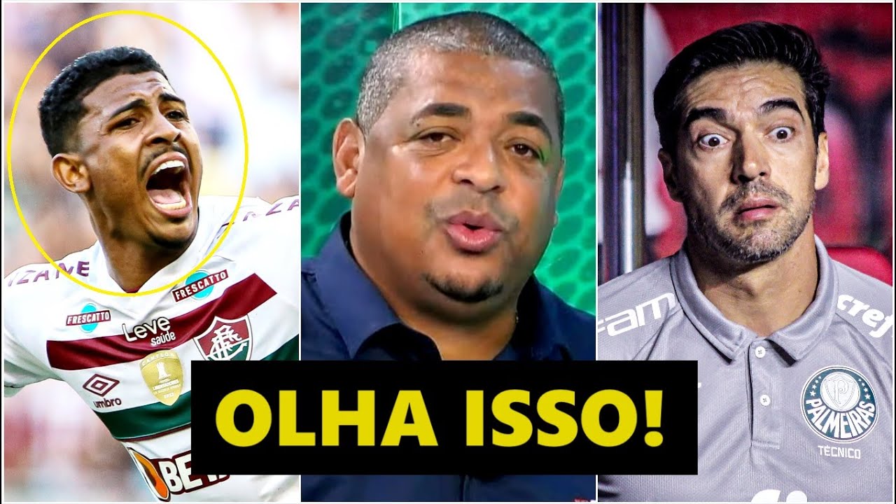 “É INFORMAÇÃO! Gente de DENTRO do Palmeiras ME FALOU que o John Kennedy…” OLHA o que Vampeta FALOU