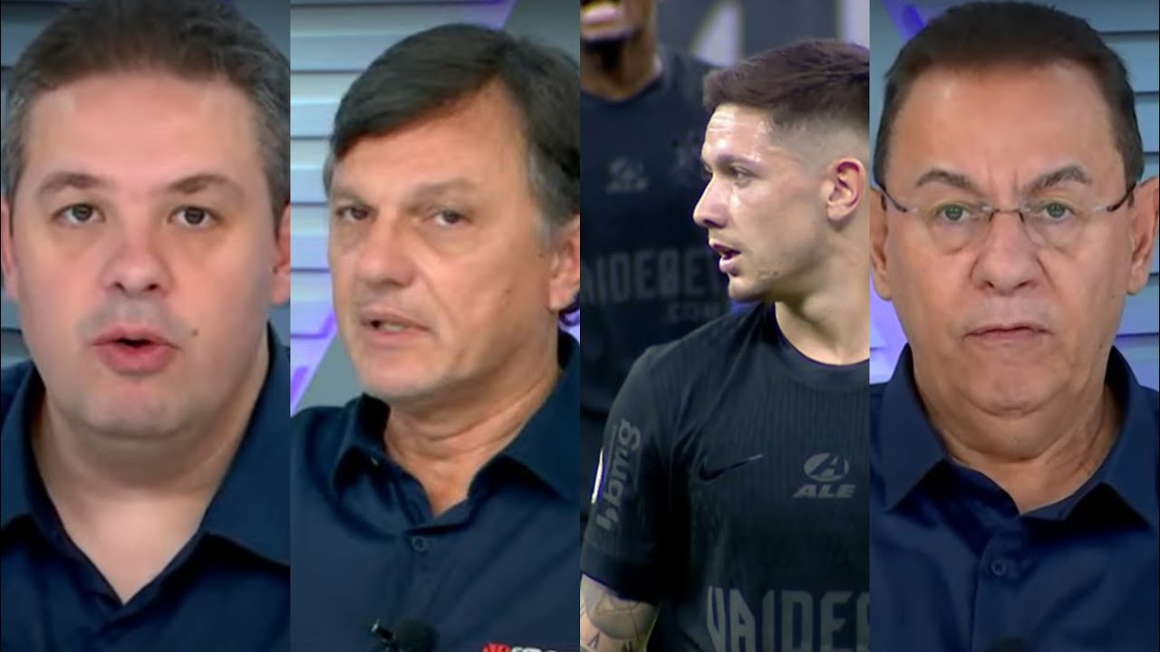 “Foi um jogo apenas aceitável…”MAURO CEZAR crítica mais um jogo sem vitória do Corinthians.