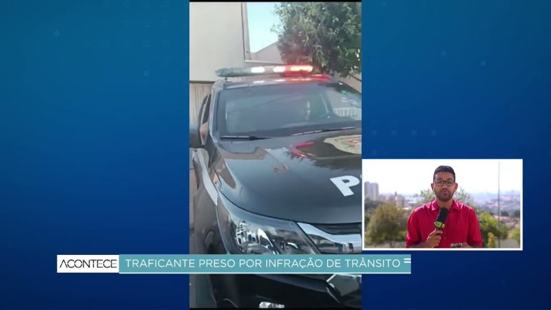 Homem membro de associação criminosa é preso por série de infrações de trânsito
