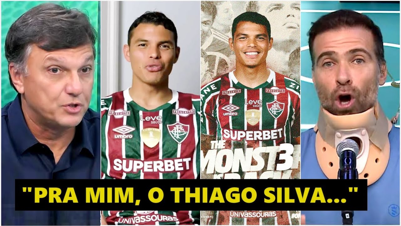 “ISSO É COMPLICADO! Gente, o Thiago Silva no Fluminense vai…” REFORÇO DE PESO PROVOCA DEBATE!