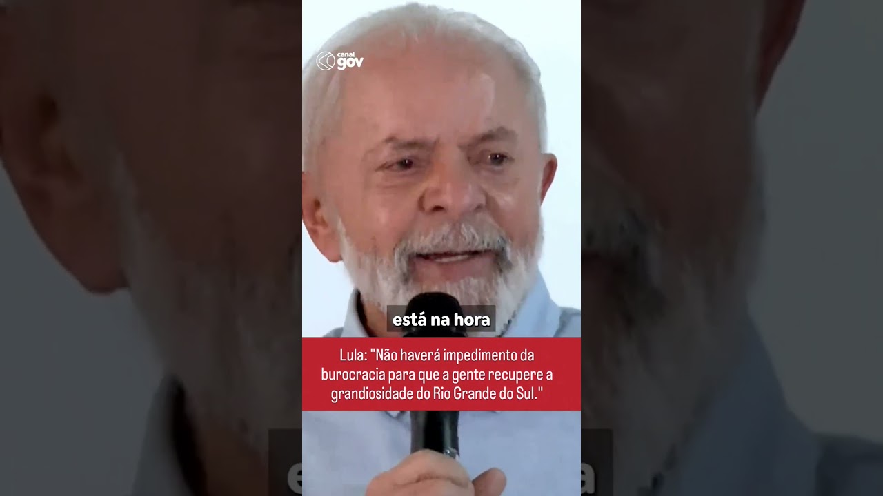 Lula em coletiva sobre o Rio Grande do Sul. #lula #riograndedosul #enchentes #governofederal