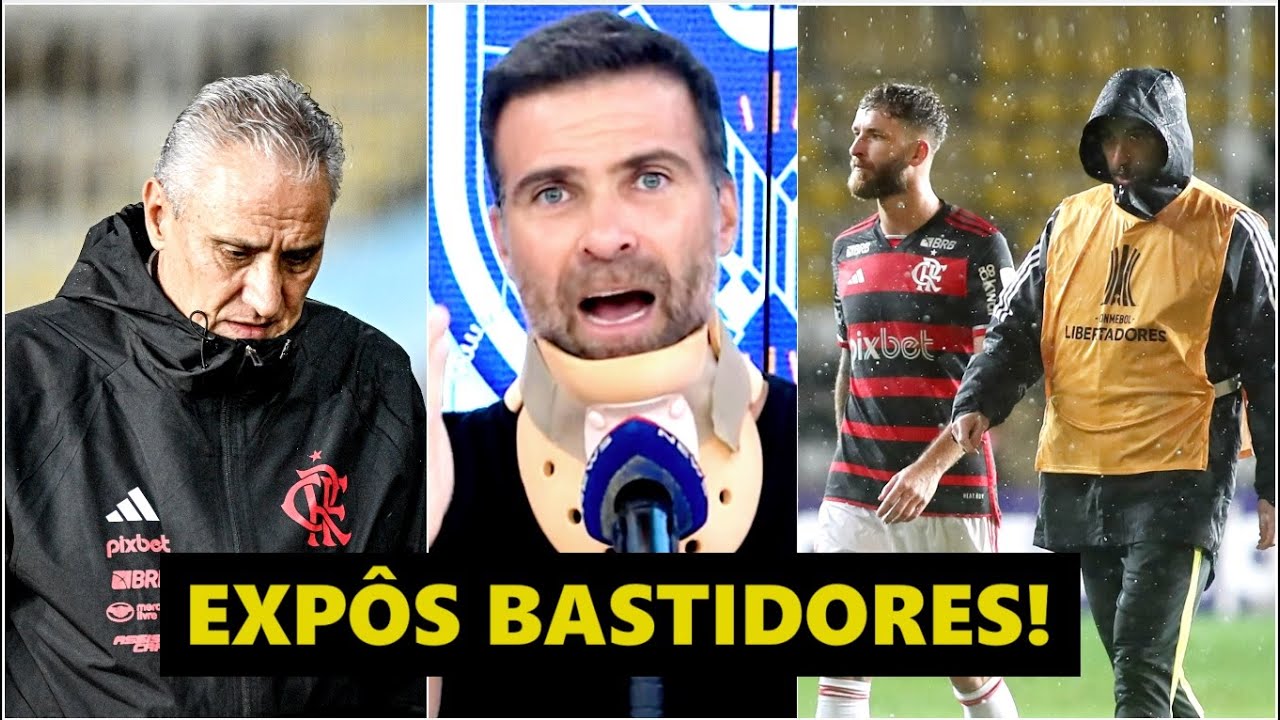 “ME FALARAM que ISSO NÃO CAIU BEM DENTRO do Flamengo, cara! O Tite…” Pilhado DÁ INFORMAÇÃO!