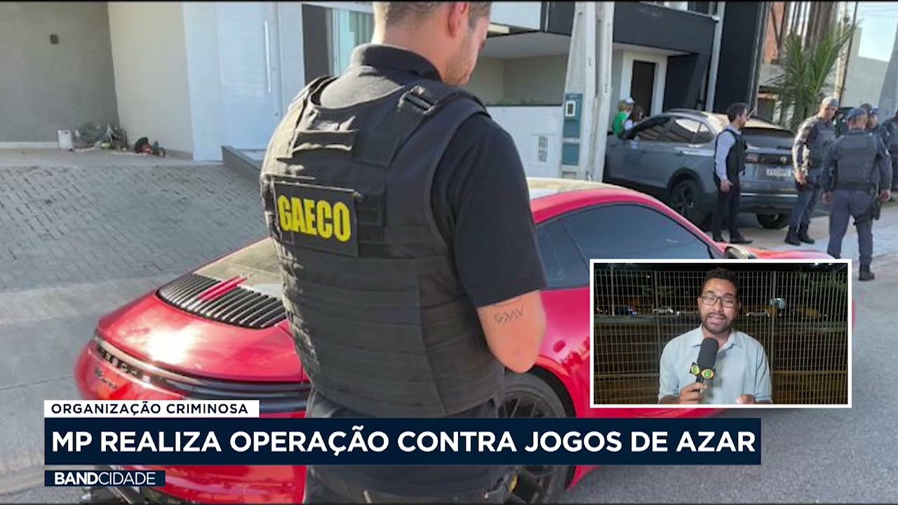 MP realiza operação contra jogos de azar