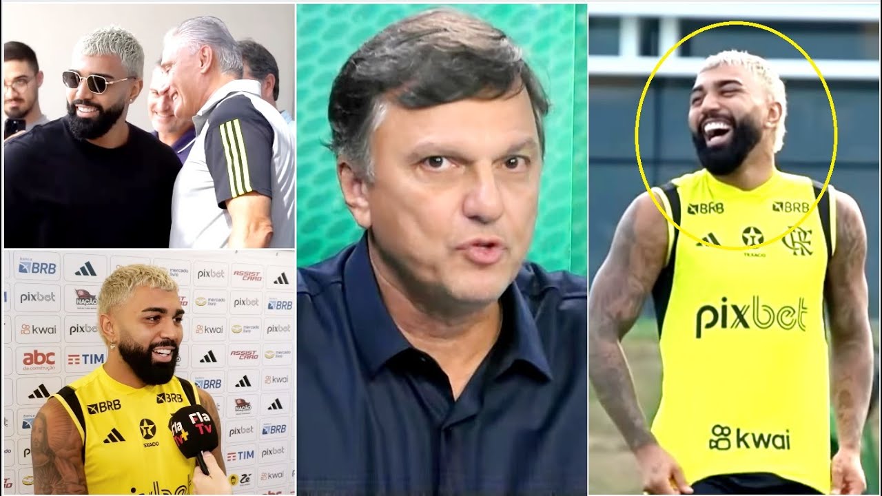 “O GABIGOL PRECISA CAIR EM SI! Ele tem que ENTENDER que…” Mauro Cezar FALA após VOLTA ao Flamengo!