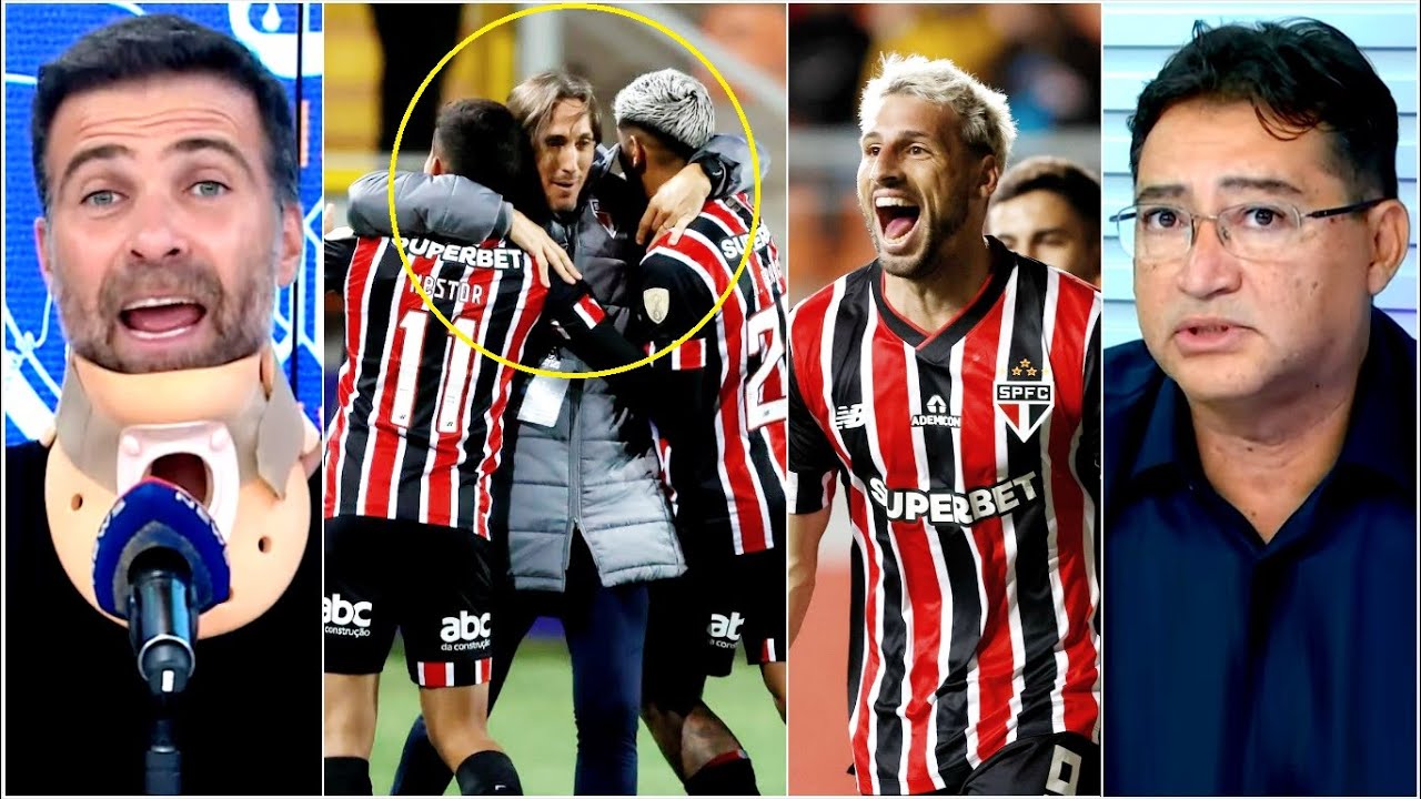 “OLHA a MELHORA do São Paulo com o Zubeldía, gente! Pra mim, esse cara pode…” SPFC é ELOGIADO!