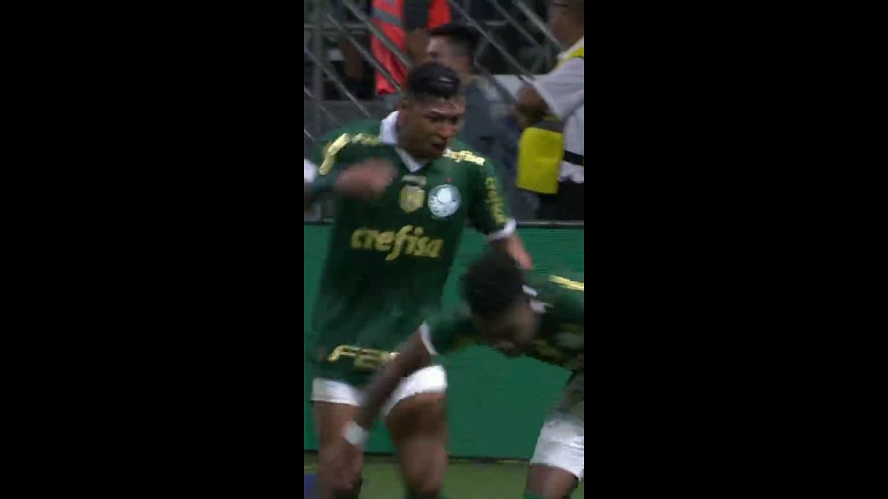 PALMEIRAS MARCA NO ÚLTIMO LANCE DO JOGO| #shorts | PALMEIRAS X BOTAFOGO-SP | ge.globo