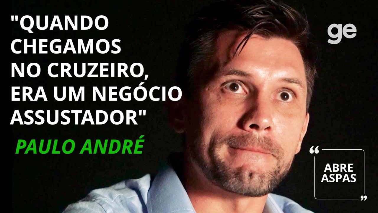 PAULO ANDRÉ FALA DE RECUPERAÇÃO DO CRUZEIRO, BOM SENSO FC E MUNDIAL DO TIMÃO | ABRE ASPAS | ge.globo
