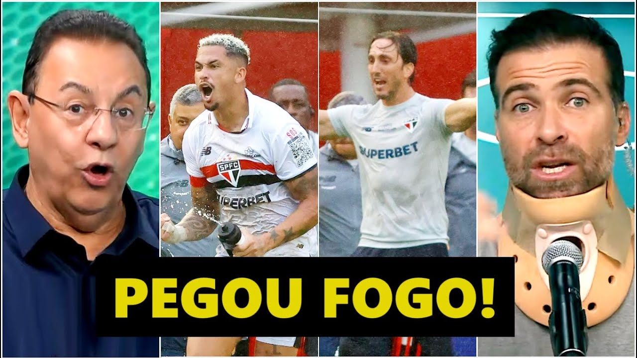 Pilhado PEITOU Flavio Prado! “QUÊ??? Cara, se o Zubeldía EXPLODIR no São Paulo, você vai…”
