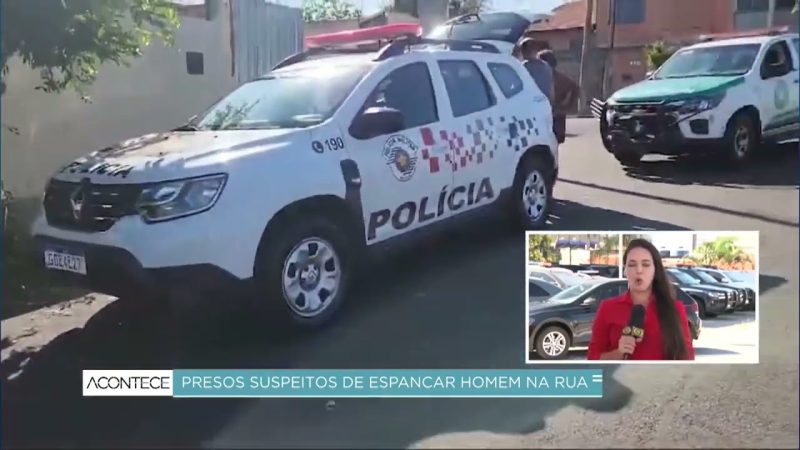 Polícia prende suspeitos de espancar homem em avenida de Cerquilho