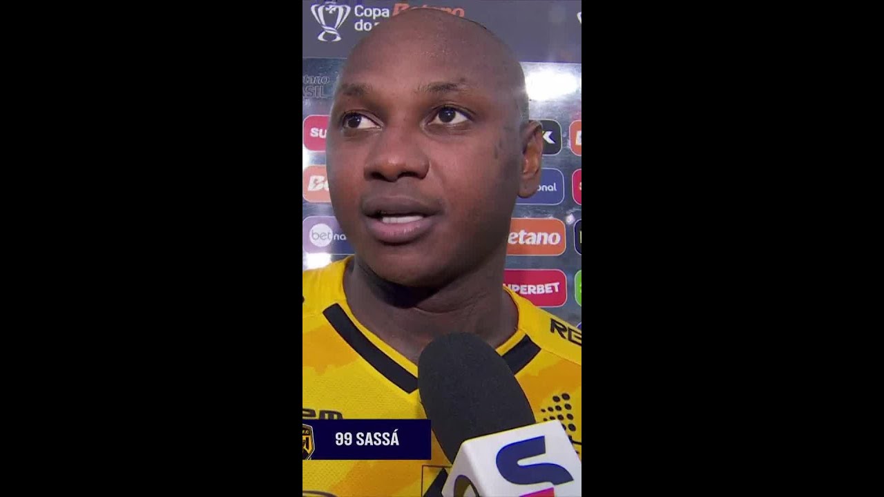 SASSÁ CONFIA EM ATUAÇÃO EM CASA DO AMAZONAS | FLAMENGO X AMAZONAS | #shorts | ge.globo