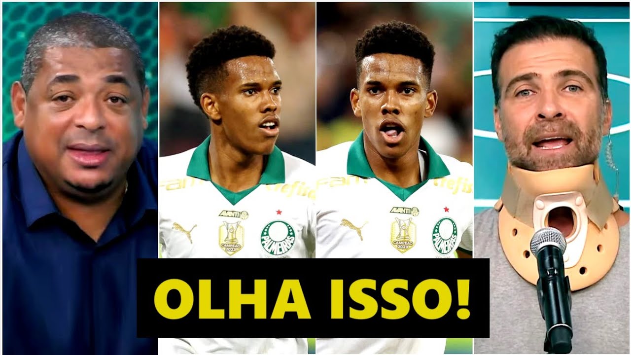 “VAI DAR POLÊMICA, mas EU FALO: pra mim, o Estevão…” OLHA esse DEBATE sobre a JOIA do Palmeiras!