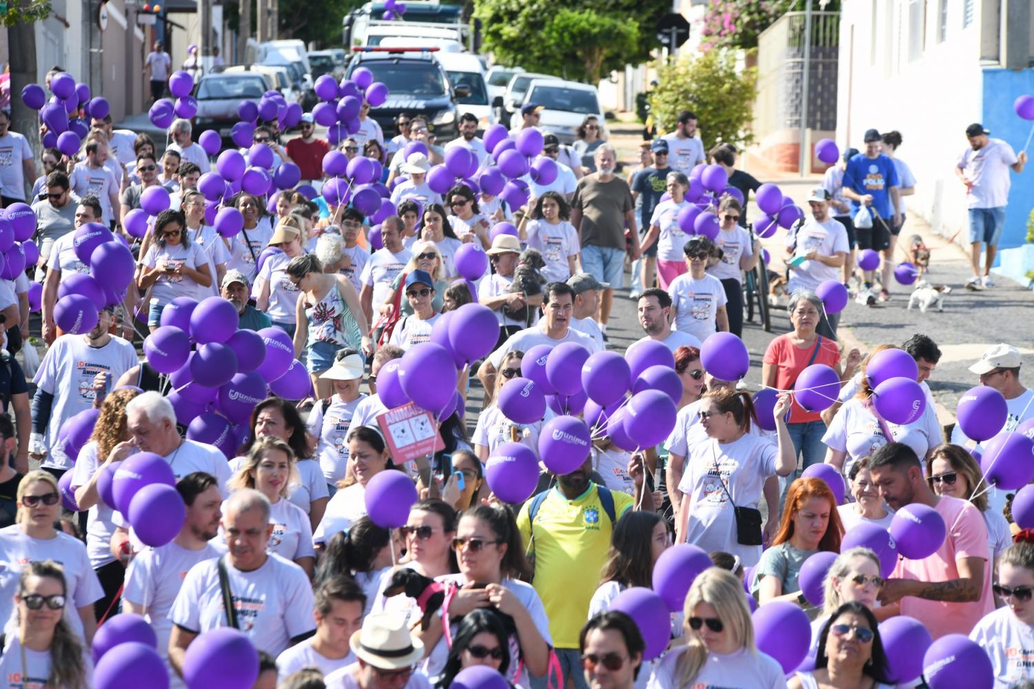Caminhada pelos Bons Tratos aos Animais acontece na manhã de domingo (30/06)