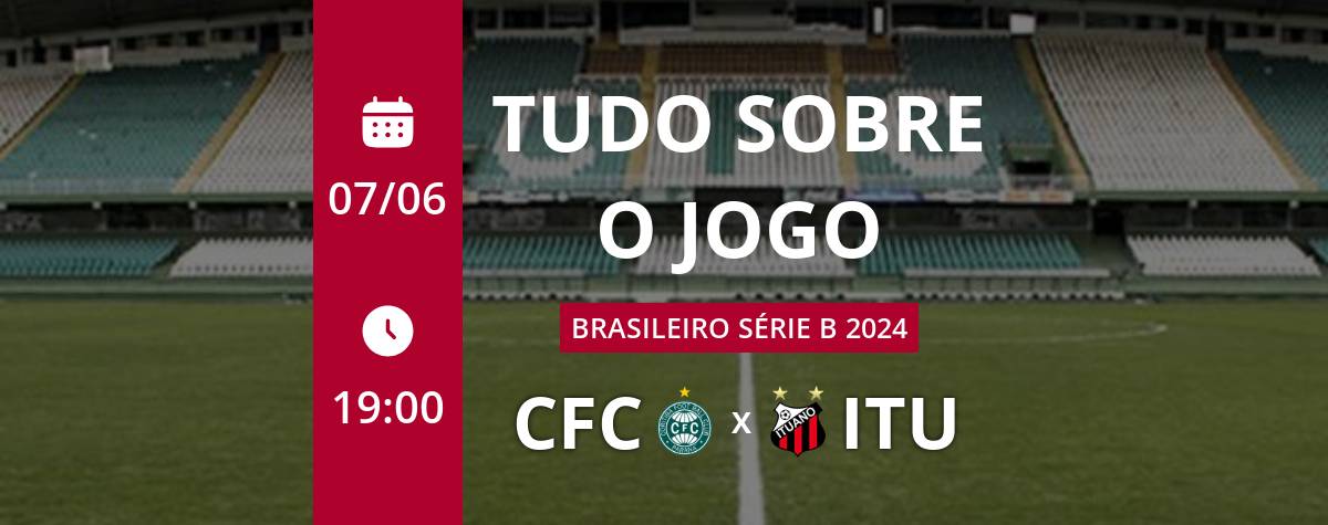 Coritiba x Ituano: placar ao vivo, escalações, lances, gols e mais