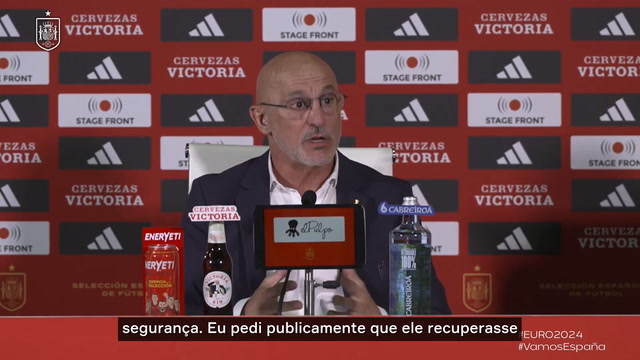 De La Fuente espera um grande Pedri na Euro 2024