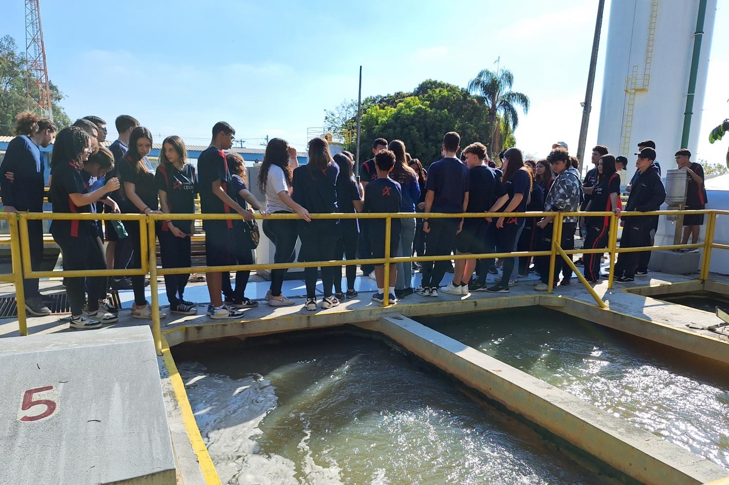 ETA I recebe a visita dos alunos da Ceunsp de Salto