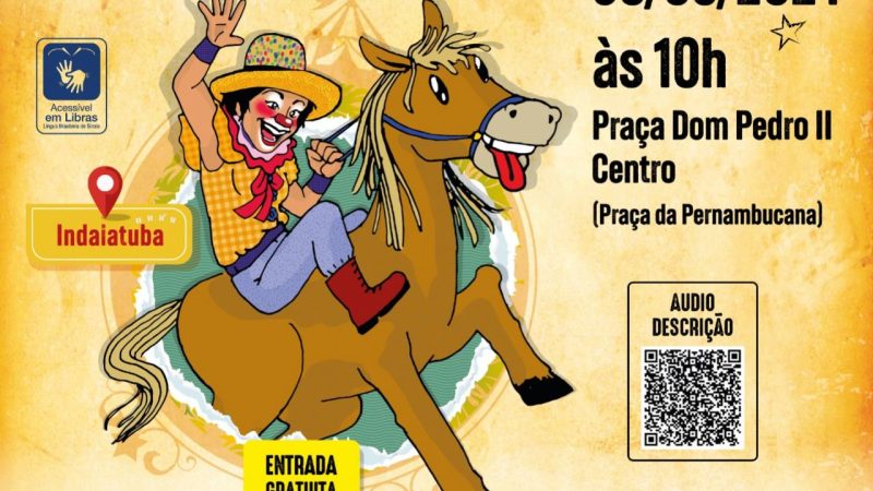 Encenação da peça "Quem Não Tem Lona Pede Carona" acontece no dia 30 de junho na Praça Dom Pedro II