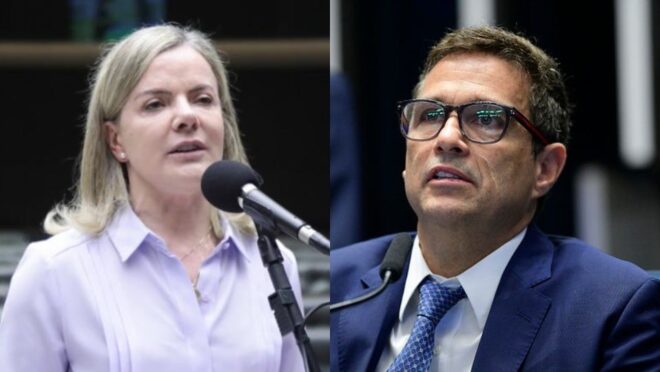 Gleisi diz que Campos Neto sabota o país e o chama de “bolsonarista”