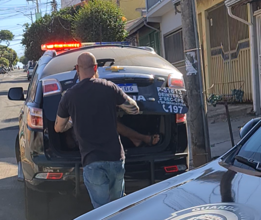 Guarda Civil de Indaiatuba e Polícia Civil prendem suspeito de roubos em comércios