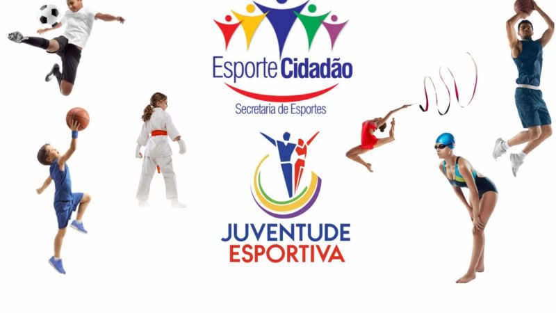 Inscrições para vagas remanescentes do Esporte Cidadão e Juventude Esportiva será dia 12 de agosto