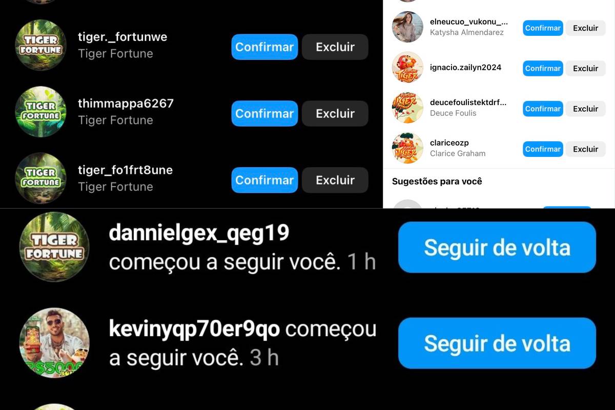 ‘Jogo do tigrinho’: perfis de divulgação assediam usuários – 07/06/2024 – #Hashtag