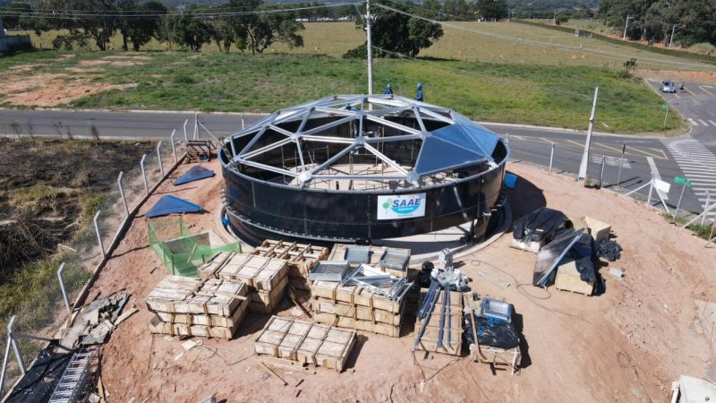 Obras dos reservatórios e ETA VI  seguem a todo vapor